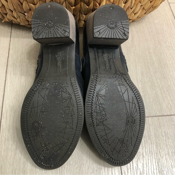 Bussola Woodville Black Leather Clogs Excellent Used Condition SZ 38EU & 7.5 US - Picture 8 of 8